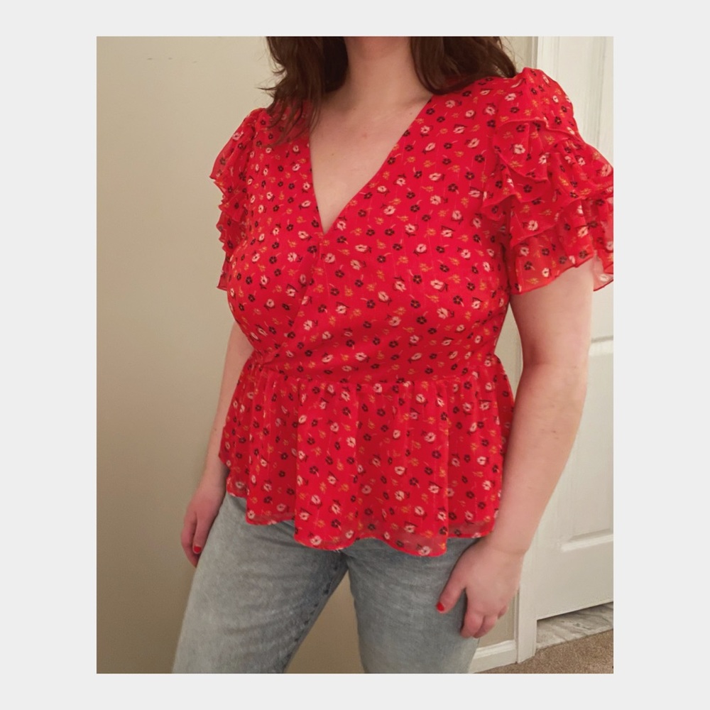 Madewell Puff-Sleeve Top